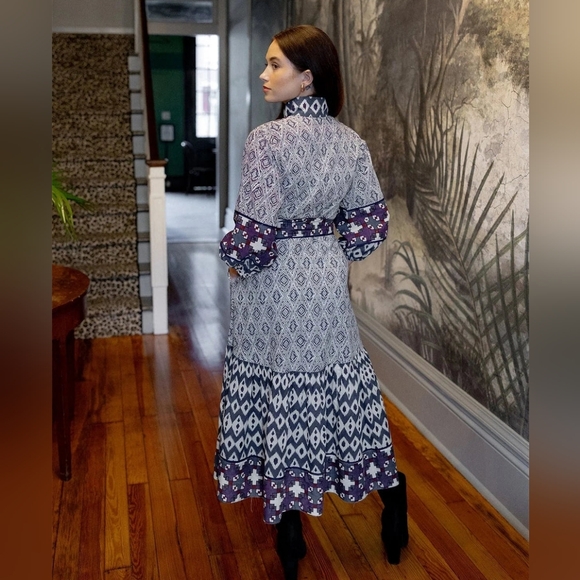 Sue Sartor Paloma Flounce Maxi Dress - Picture 3 of 11